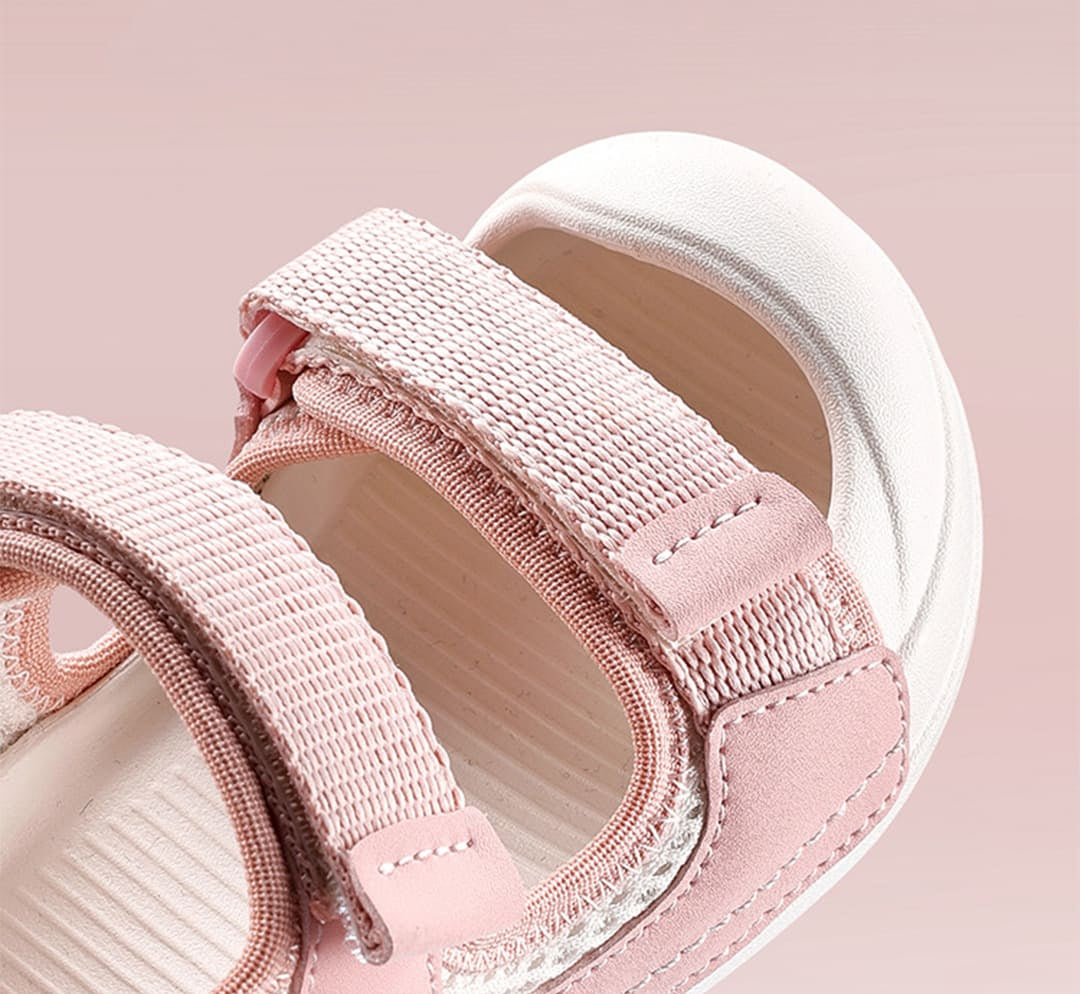 Gentle Breeze Open-Toe Toddler Sandals | Lightweight Non-Slip Shoes