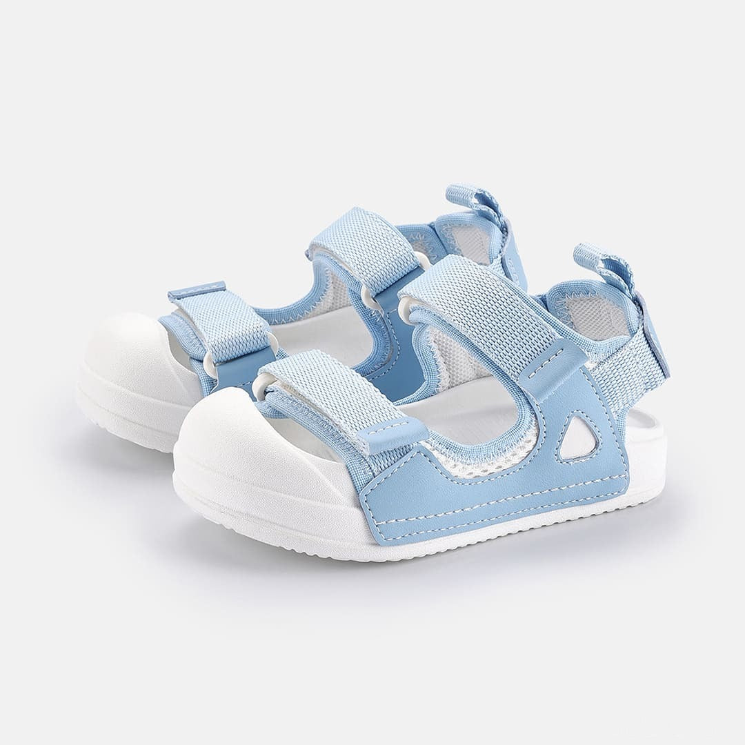 GentleWave Toddler Sandals Aqua | Breathable Non-Slip Summer Footwear