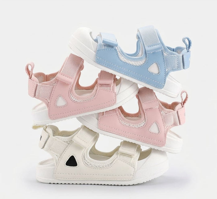 Gentle Breeze Open-Toe Toddler Sandals | Lightweight Non-Slip Shoes