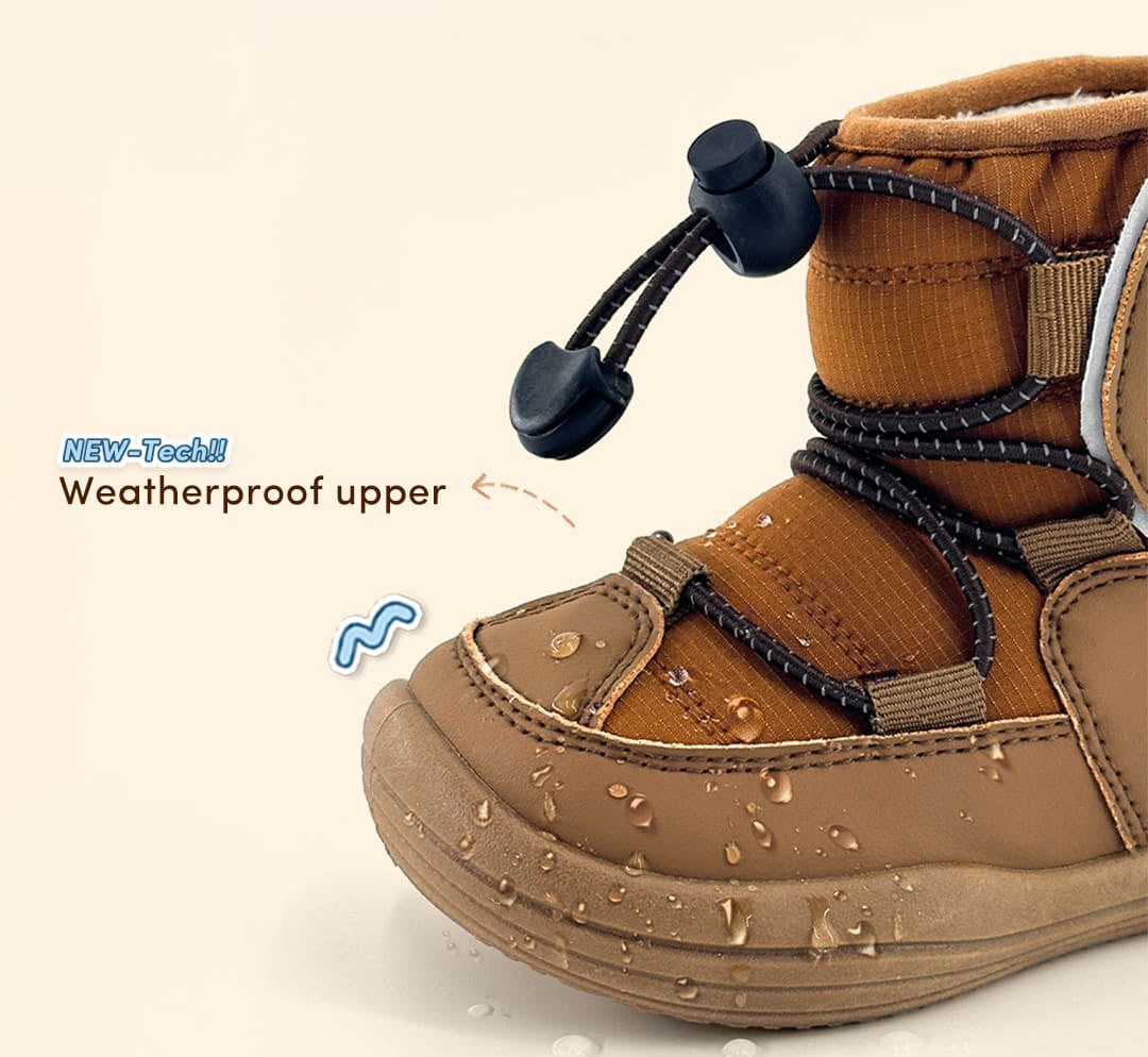 SnowFlake Toddler Winter Boots | Cosy Non-Slip Footwear