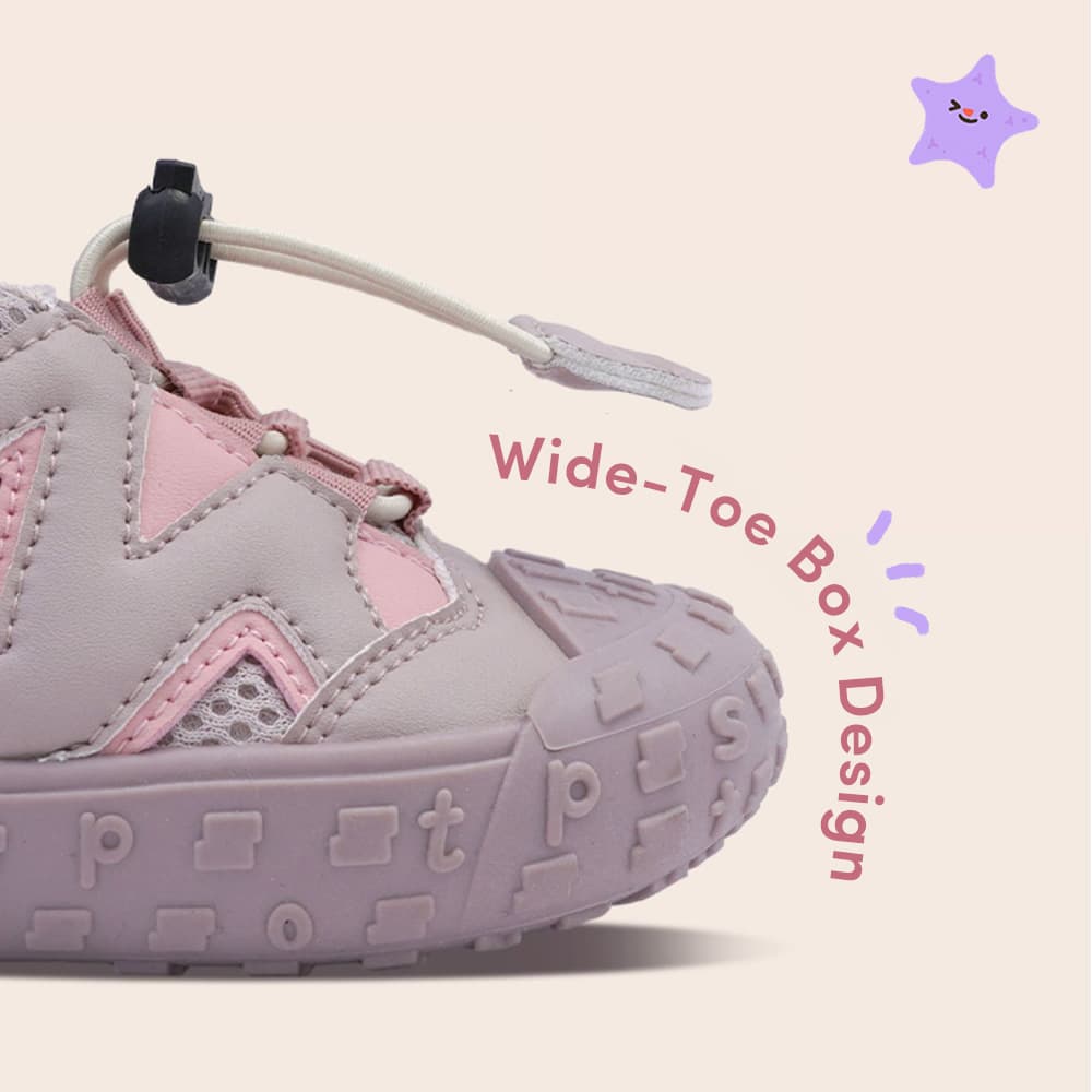 GentleStride Baby Sneakers Ivory | Breathable Soft Sole First Walking Shoes