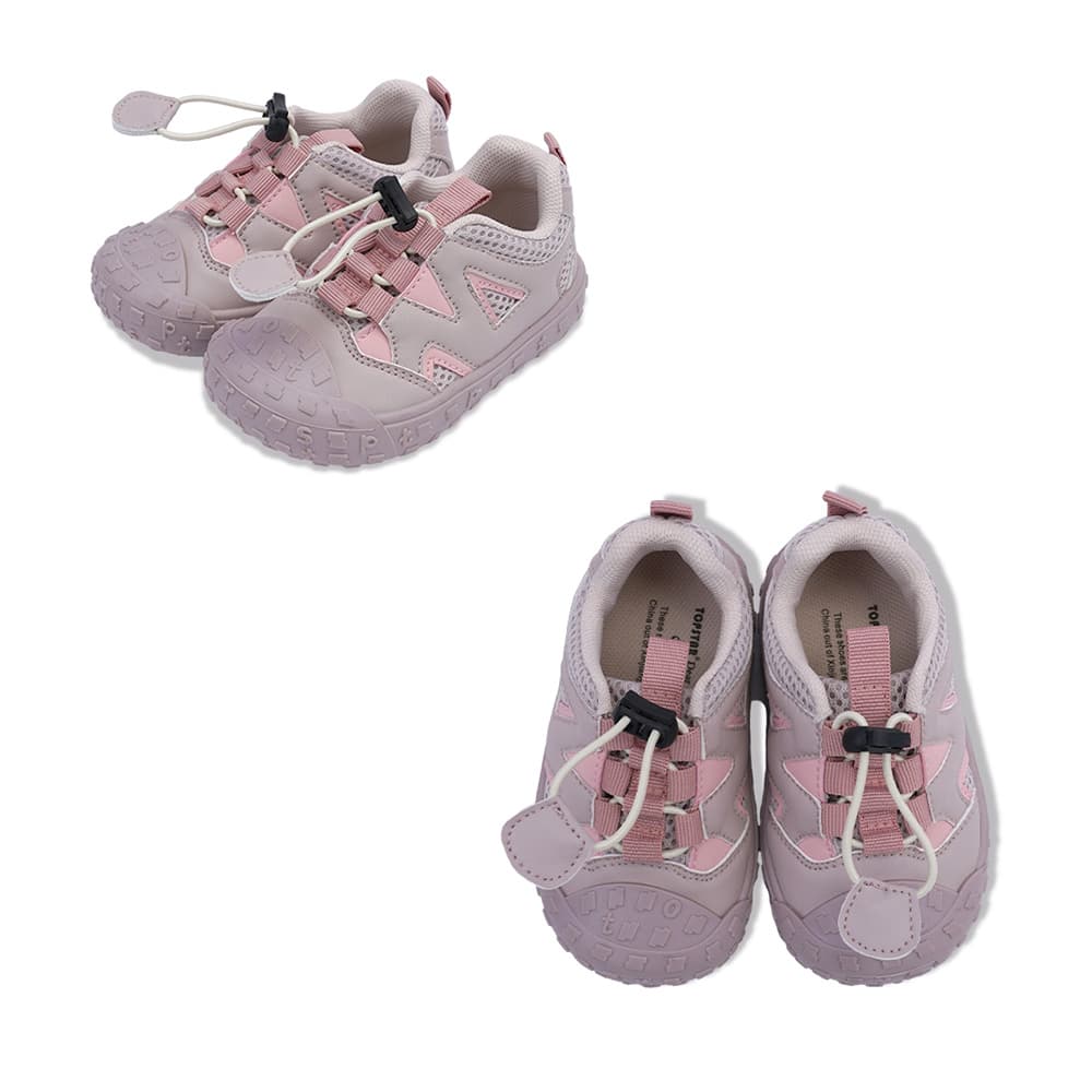 GentleStride Baby Sneakers Ivory | Breathable Soft Sole First Walking Shoes