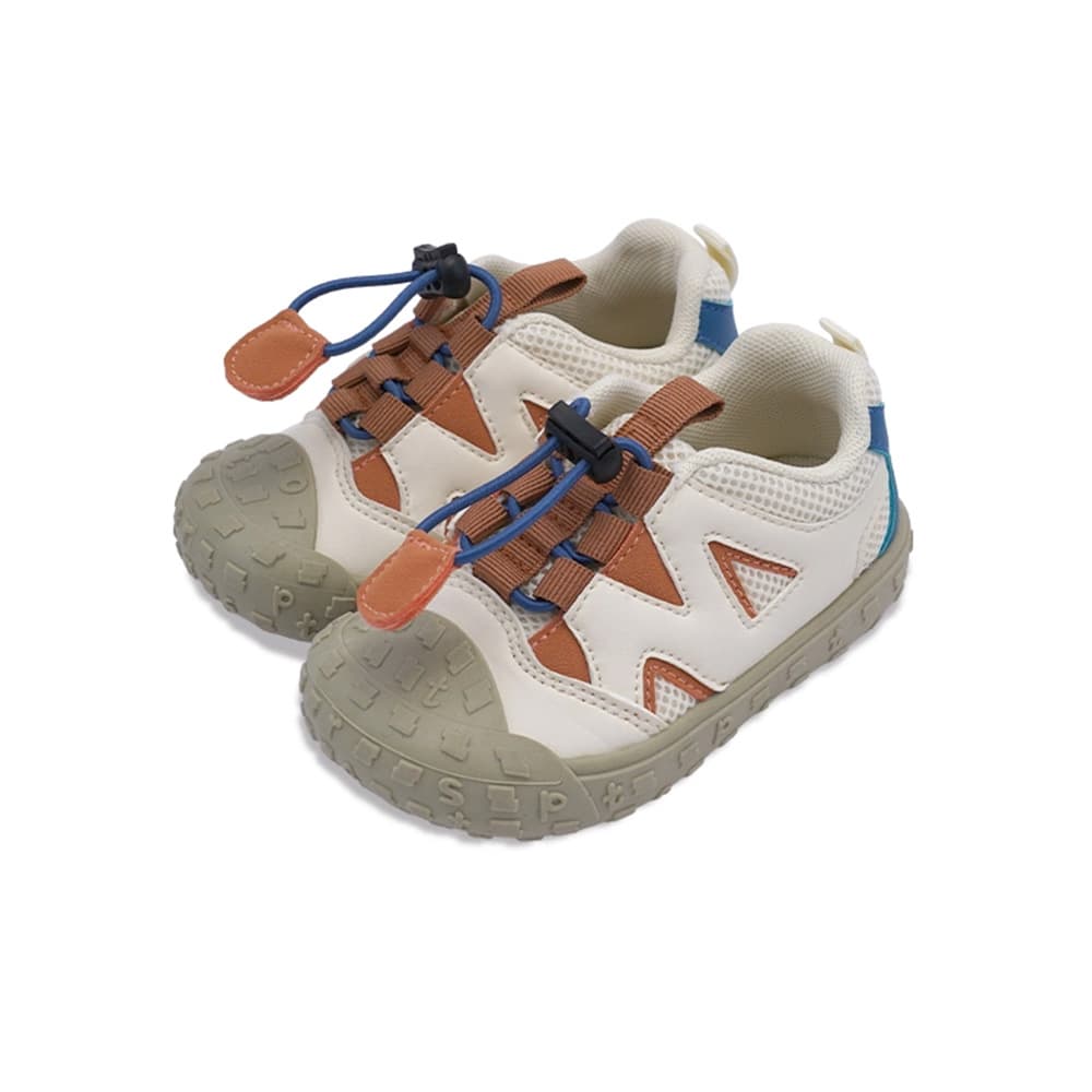 GentleStride Baby Sneakers Ivory | Breathable Soft Sole First Walking Shoes