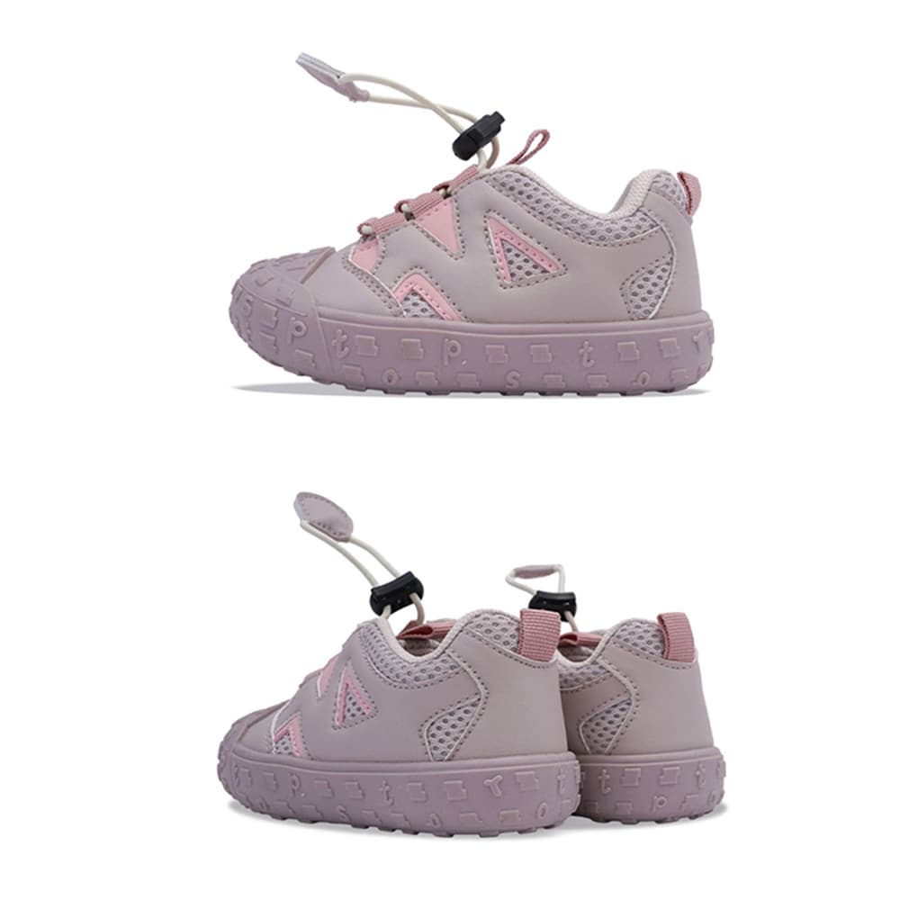 GentleStride Baby Sneakers Ivory | Breathable Soft Sole First Walking Shoes
