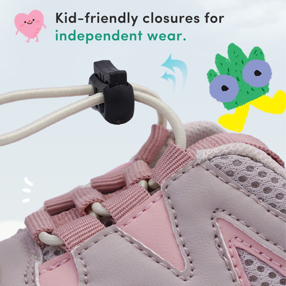 GentleStride Baby Sneakers Ivory | Breathable Soft Sole First Walking Shoes