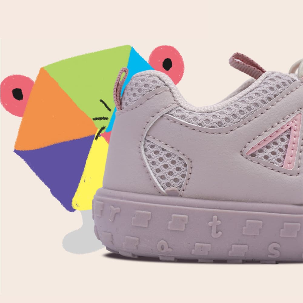 GentleStride Baby Sneakers Ivory | Breathable Soft Sole First Walking Shoes