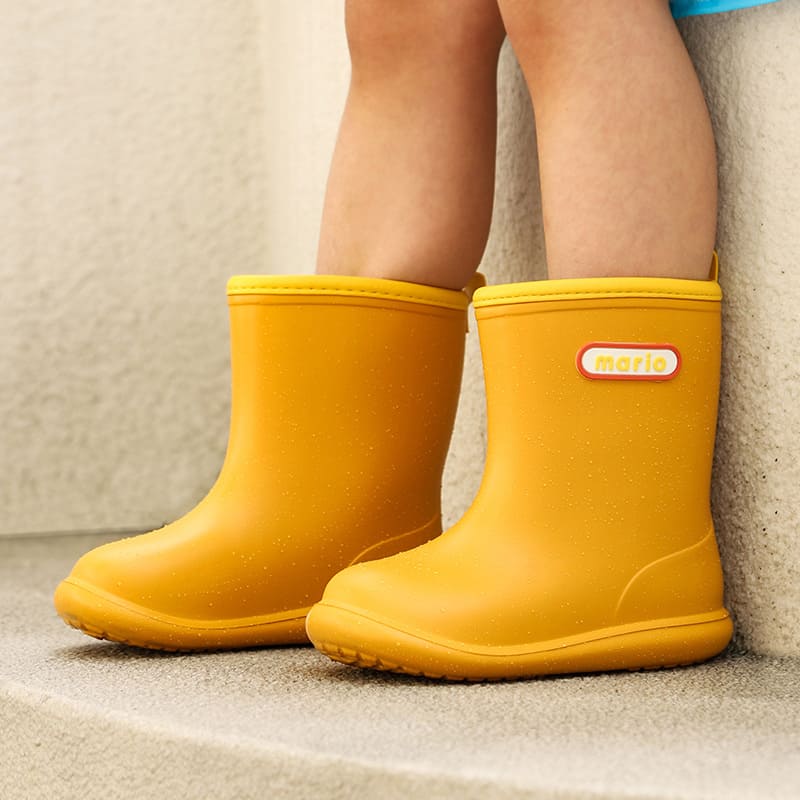 Raindrop Meadow Toddler Rain Boots Blue | Lightweight Non-Slip Footwear