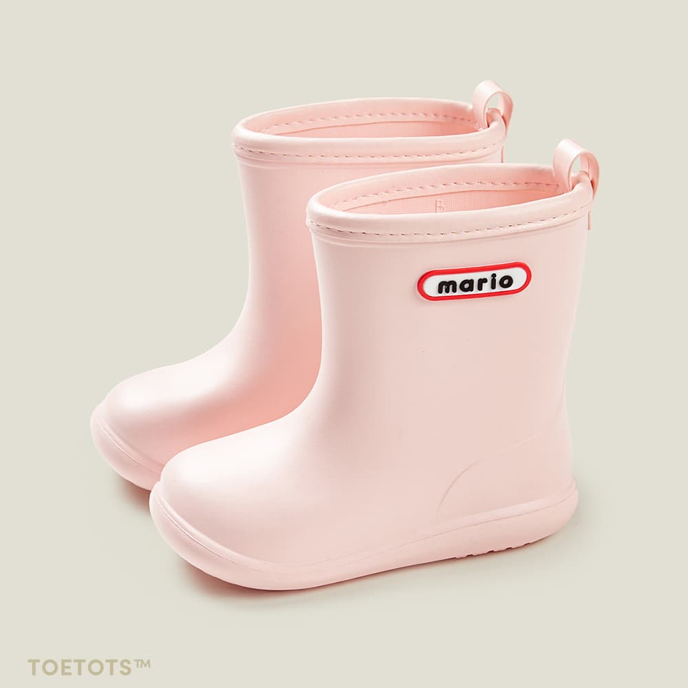 Raindrop Meadow Toddler Rain Boots Blue | Lightweight Non-Slip Footwear