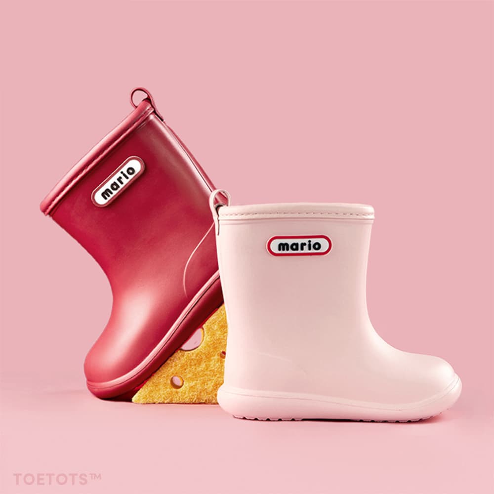Raindrop Meadow Toddler Rain Boots Blue | Lightweight Non-Slip Footwear