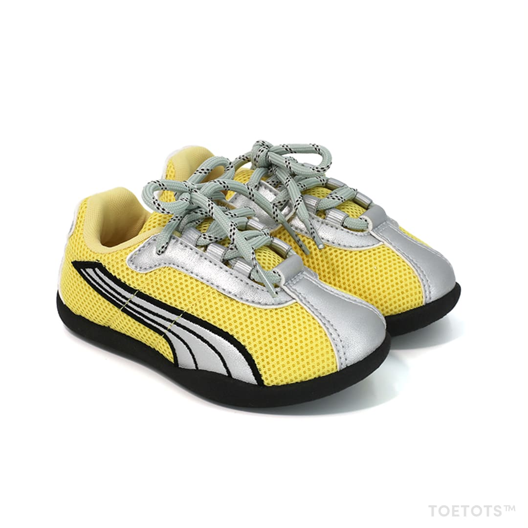 WhisperWalk Baby Sneakers Grey | Lightweight Non-Slip First Walking Shoes