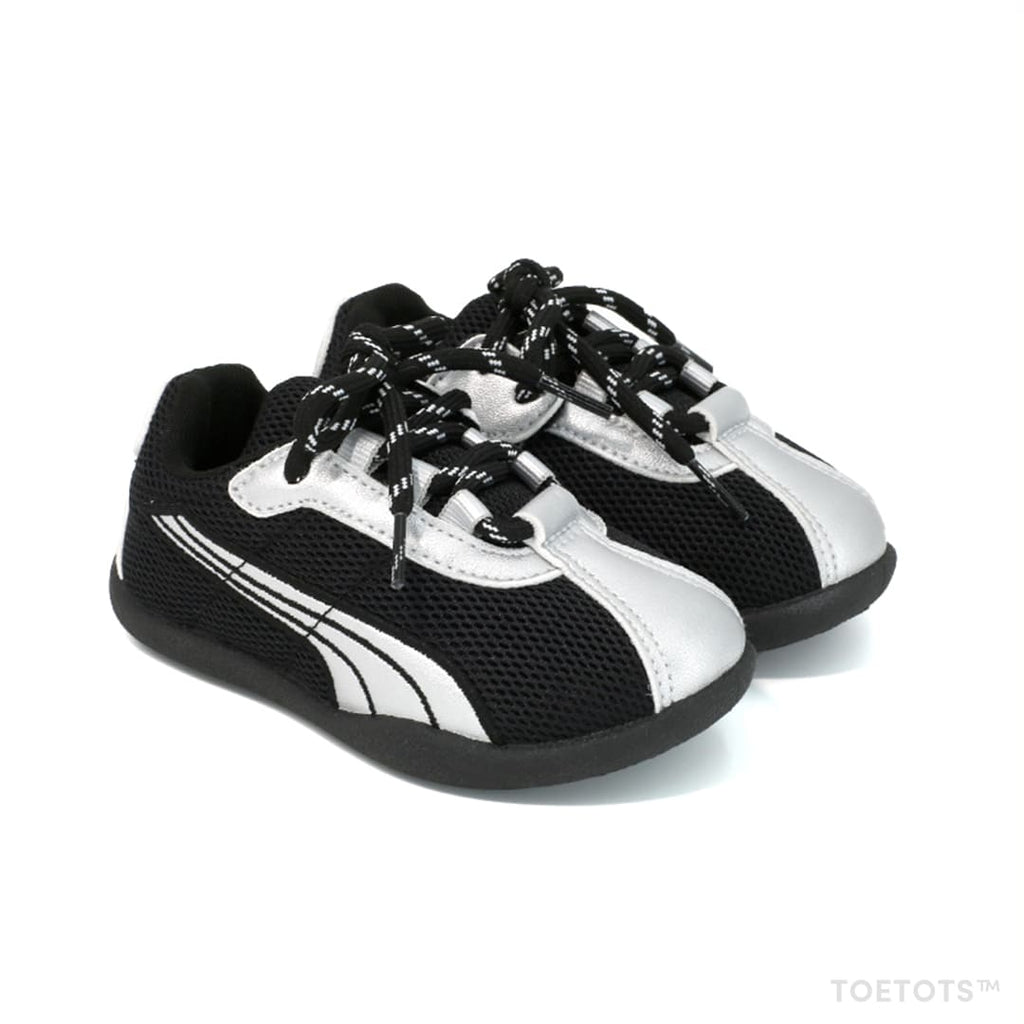 WhisperWalk Baby Sneakers Grey | Lightweight Non-Slip First Walking Shoes