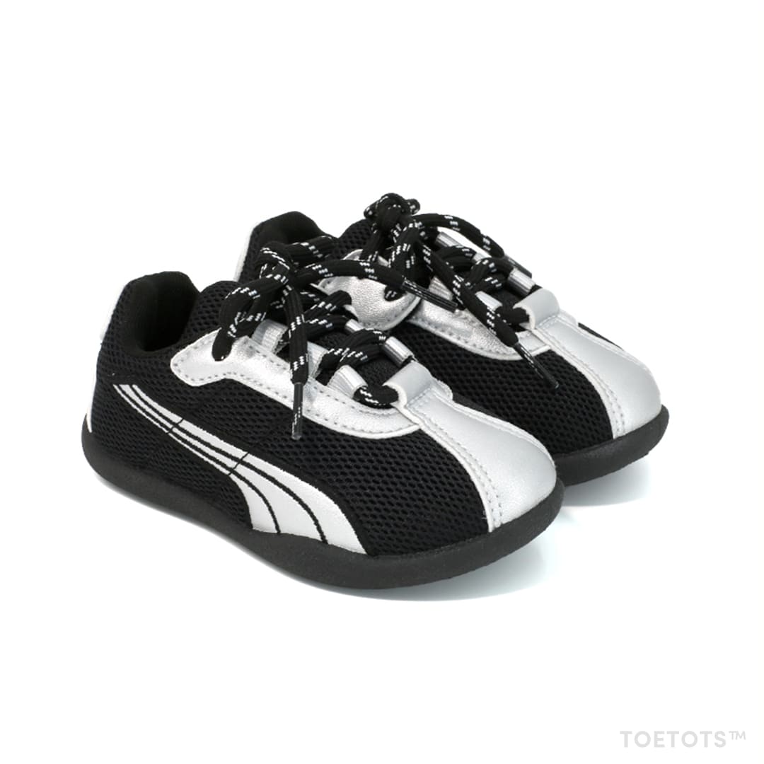 WhisperWalk Baby Sneakers Grey | Lightweight Non-Slip First Walking Shoes