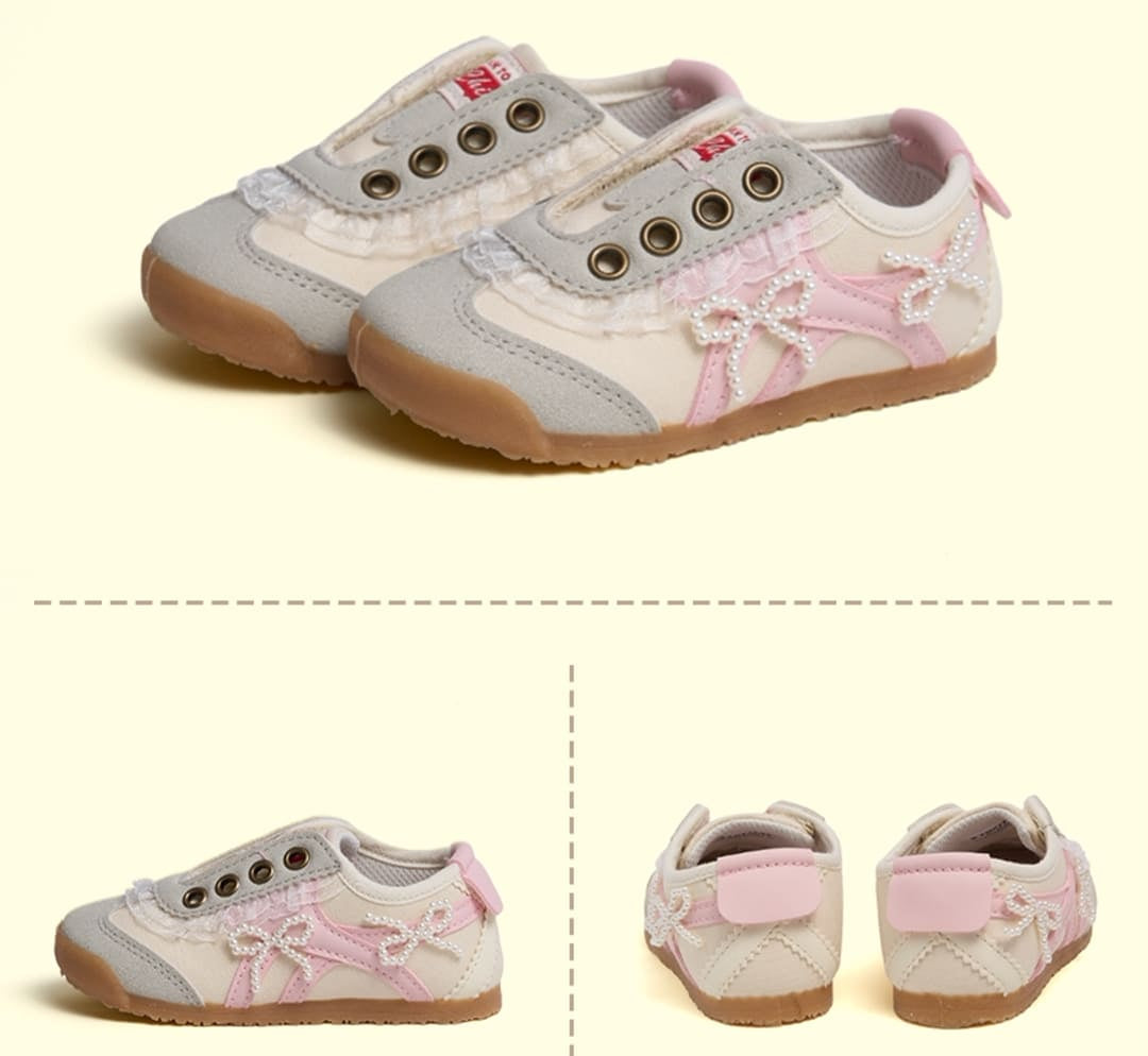 GentleStride Kid Retro Sneakers | Breathable Soft Sole Toddler Shoes