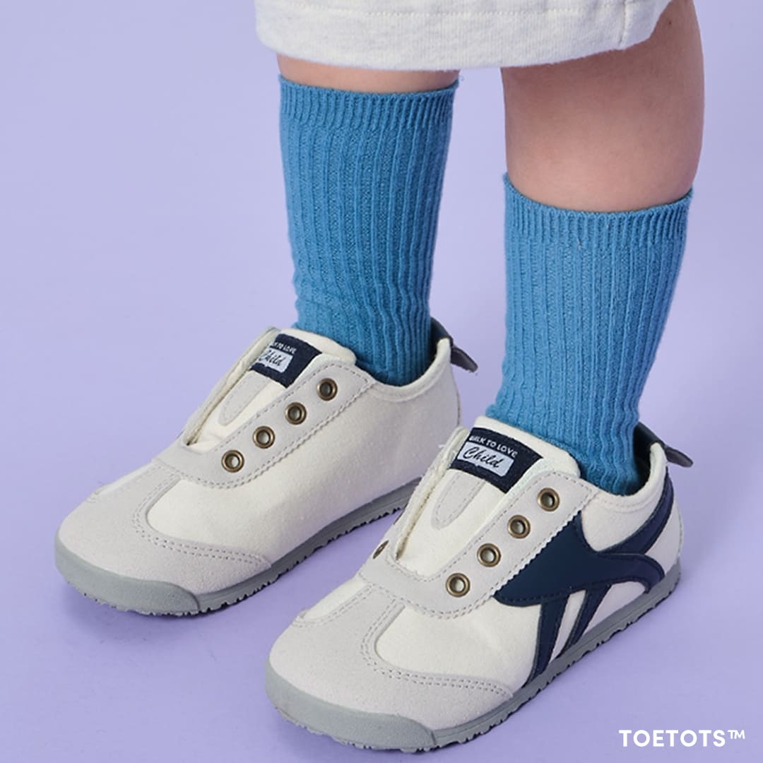 GentleStride Toddler Sneakers Grey | Breathable Soft Sole Shoes