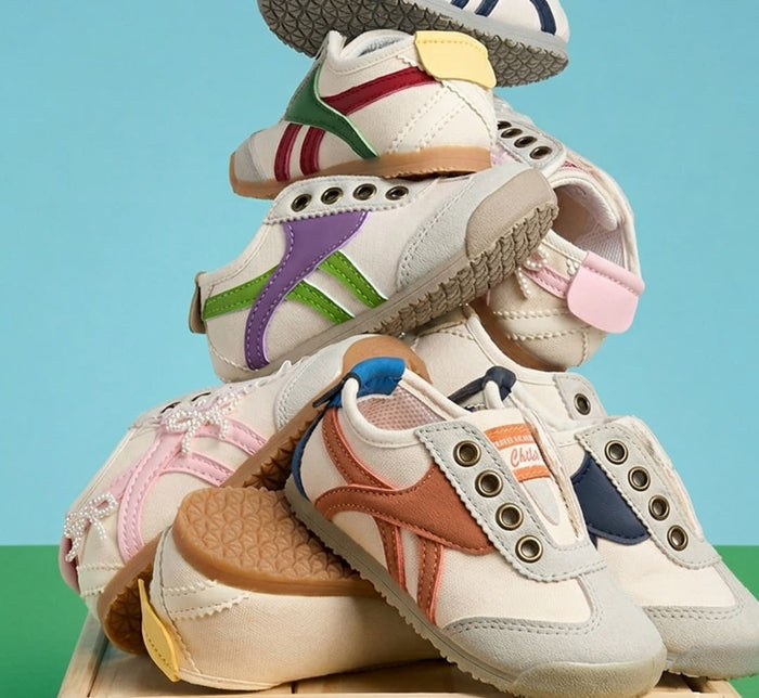 GentleStride Kid Retro Sneakers | Breathable Soft Sole Toddler Shoes