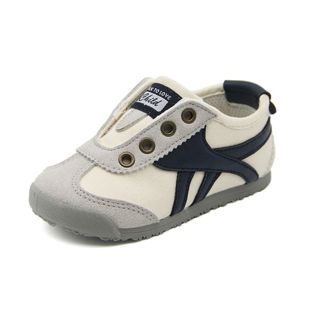 GentleStride Kids Sneakers Grey | Lightweight Non-Slip First Walking Shoes