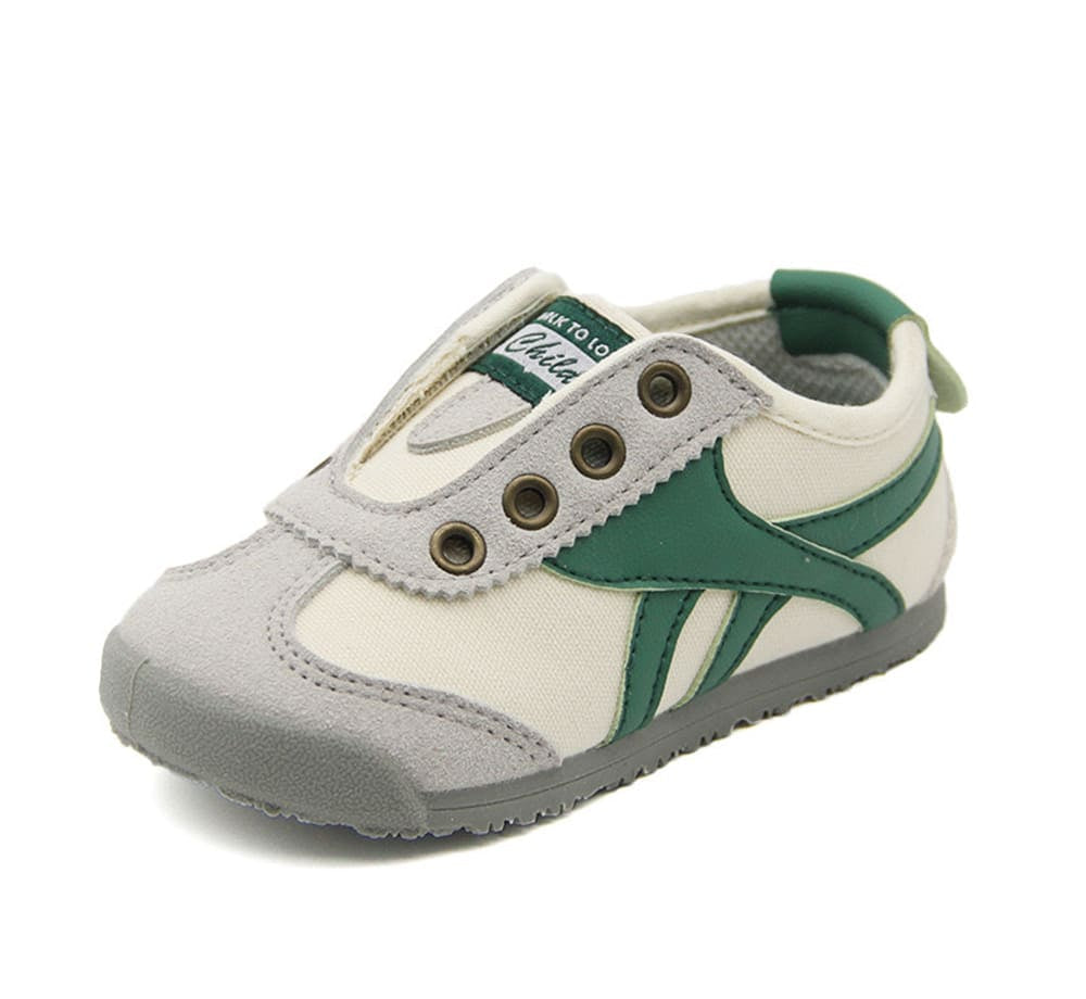 GentleStride Canvas Kids Trainers | Breathable Soft Sole Toddler Shoes