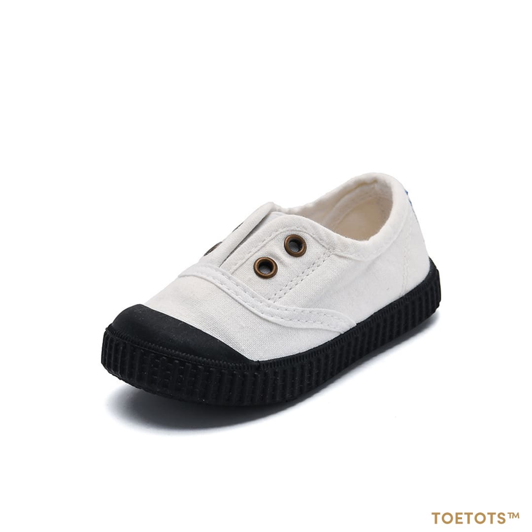GentleStride Baby Sneakers Grey | Breathable Soft Sole First Walking Shoes