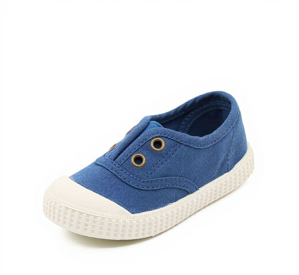 GentleStride Canvas Baby Plimsolls | Lightweight Soft Sole First Walking Shoes