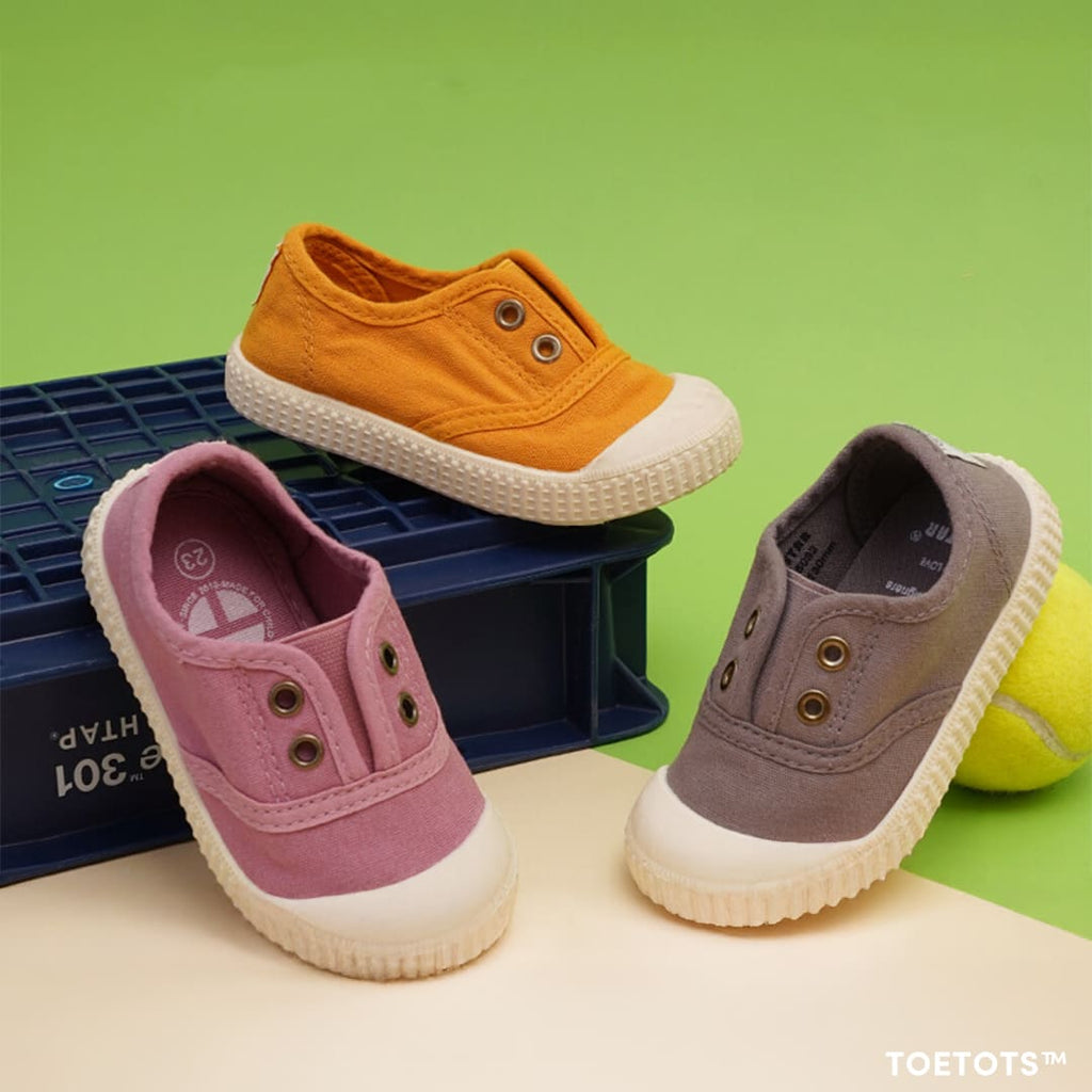 GentleStride Baby Sneakers Grey | Breathable Soft Sole First Walking Shoes