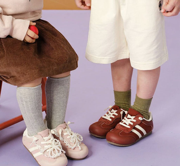 Roselle Soft Sole Baby Sneakers | Breathable First Walking Shoes