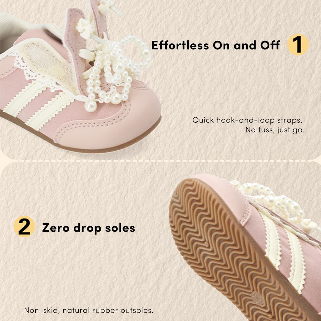 GentleStride Kids Sneakers Grey | Lightweight Non-Slip Toddler Shoes