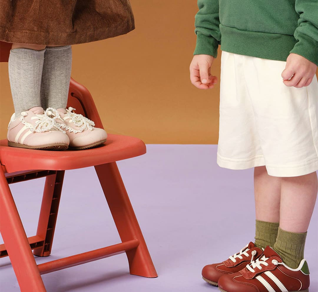 Roselle Soft Sole Baby Sneakers | Breathable First Walking Shoes