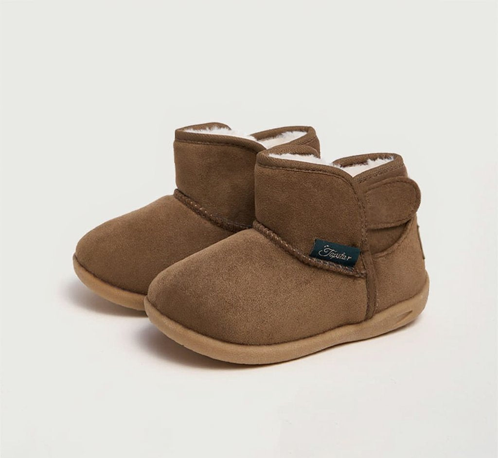Snowy Meadow Kids Ankle Snow Boots | Cosy Non-Slip Winter Footwear