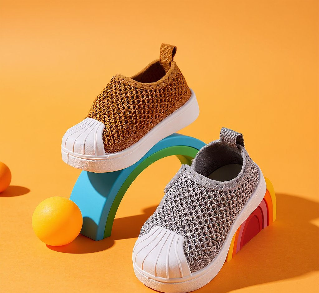 Sage Breeze Toddler Sneakers | Lightweight Non-Slip Shoes