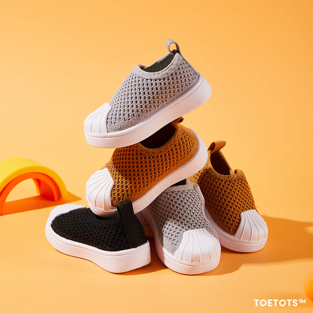 Sage Breeze Toddler Sneakers Green | Lightweight Non-Slip Baby Shoes