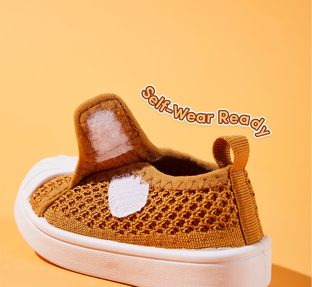 Sage Breeze Toddler Sneakers | Lightweight Non-Slip Shoes