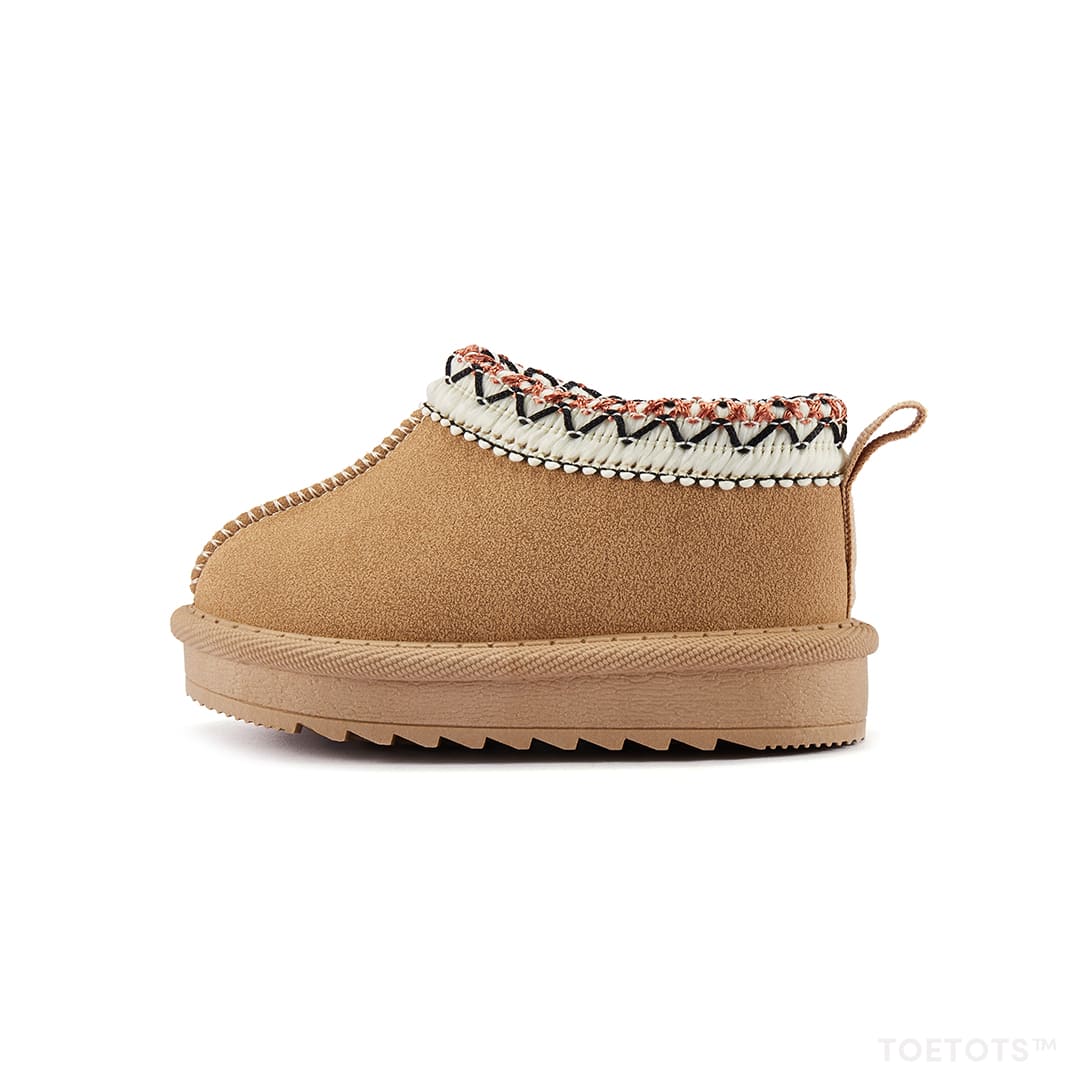 Snowy Meadow Toddler Boots Grey | Cozy Non-Slip Winter Footwear