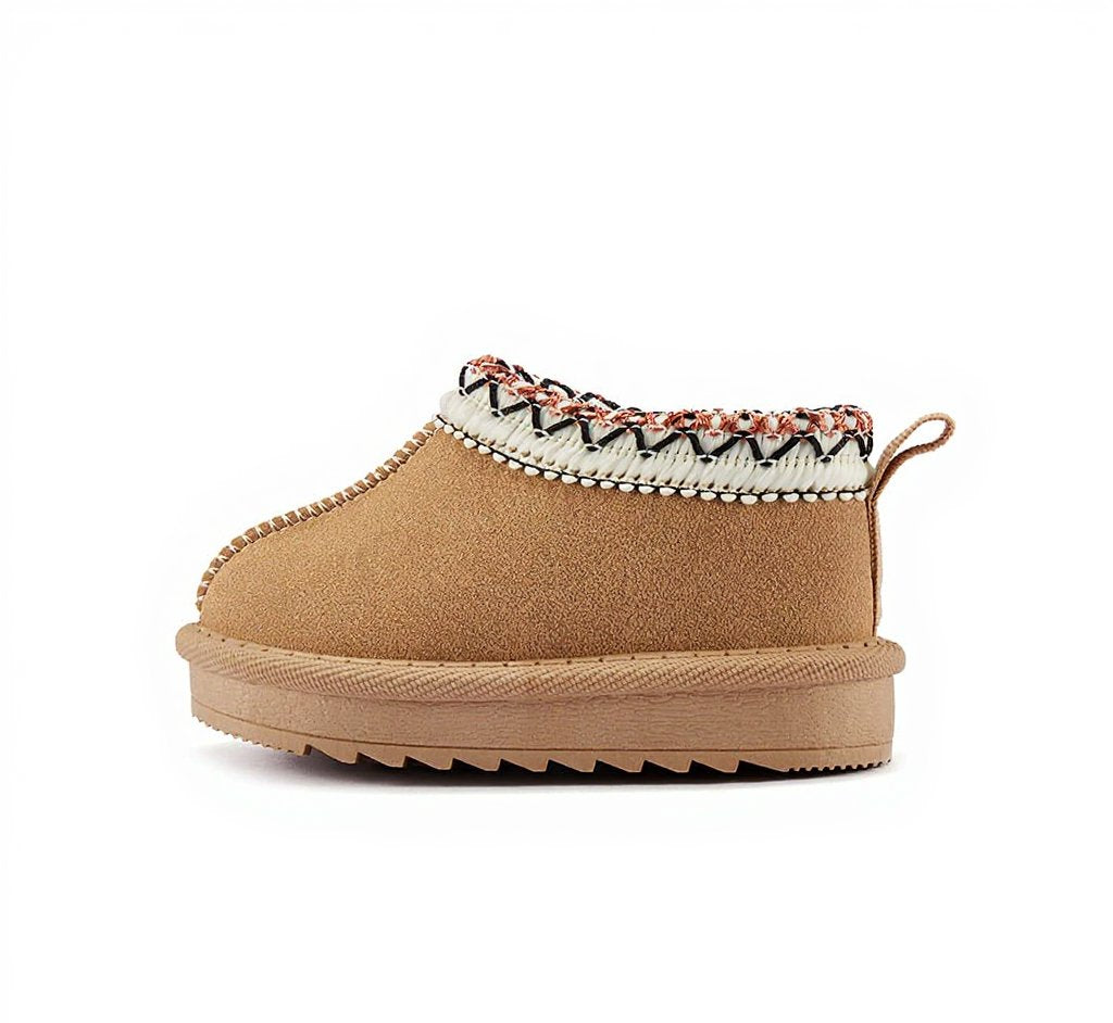WhisperWalk Fur-Trim Toddler Winter Boots | Cosy Non-Slip Footwear