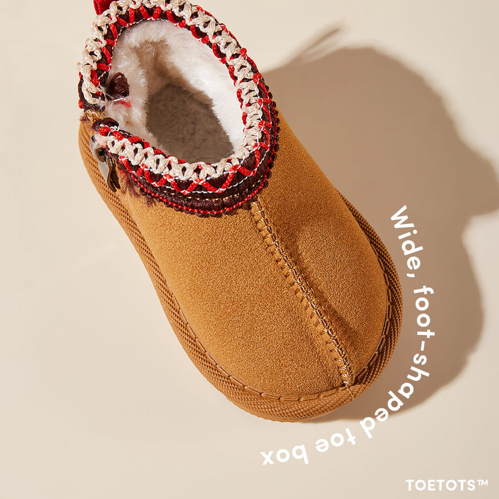 Snowy Meadow Toddler Boots Grey | Cozy Non-Slip Winter Footwear