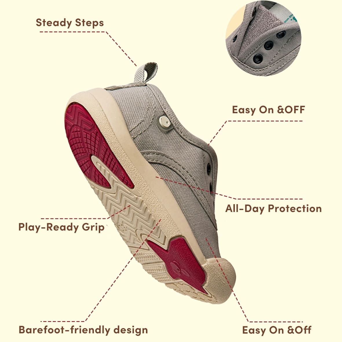 Savona Breeze Baby Sneakers White | Lightweight Soft Sole Toddler Shoes