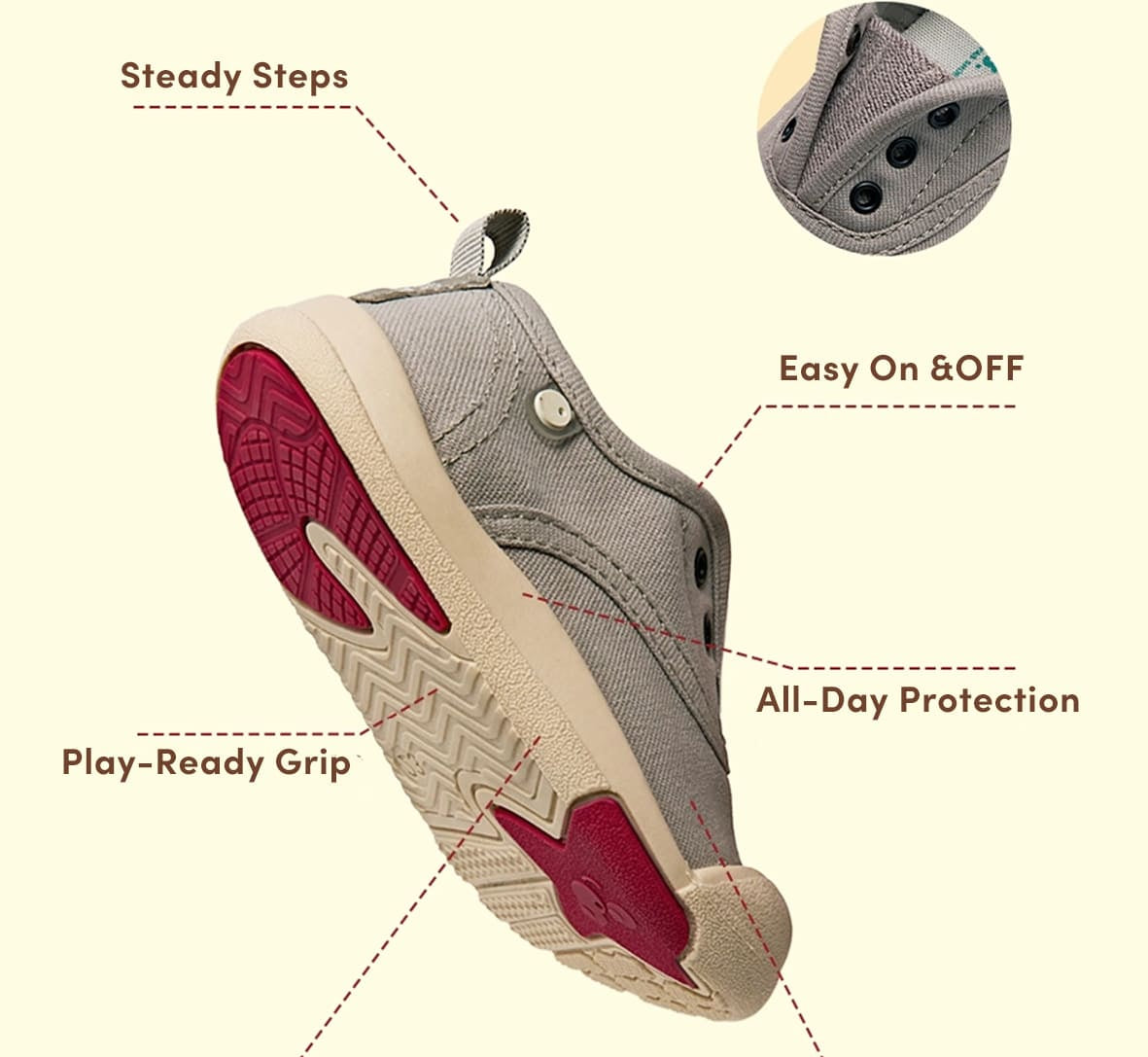 Savona Soft Sole Baby Sneakers | Breathable First Walking Shoes