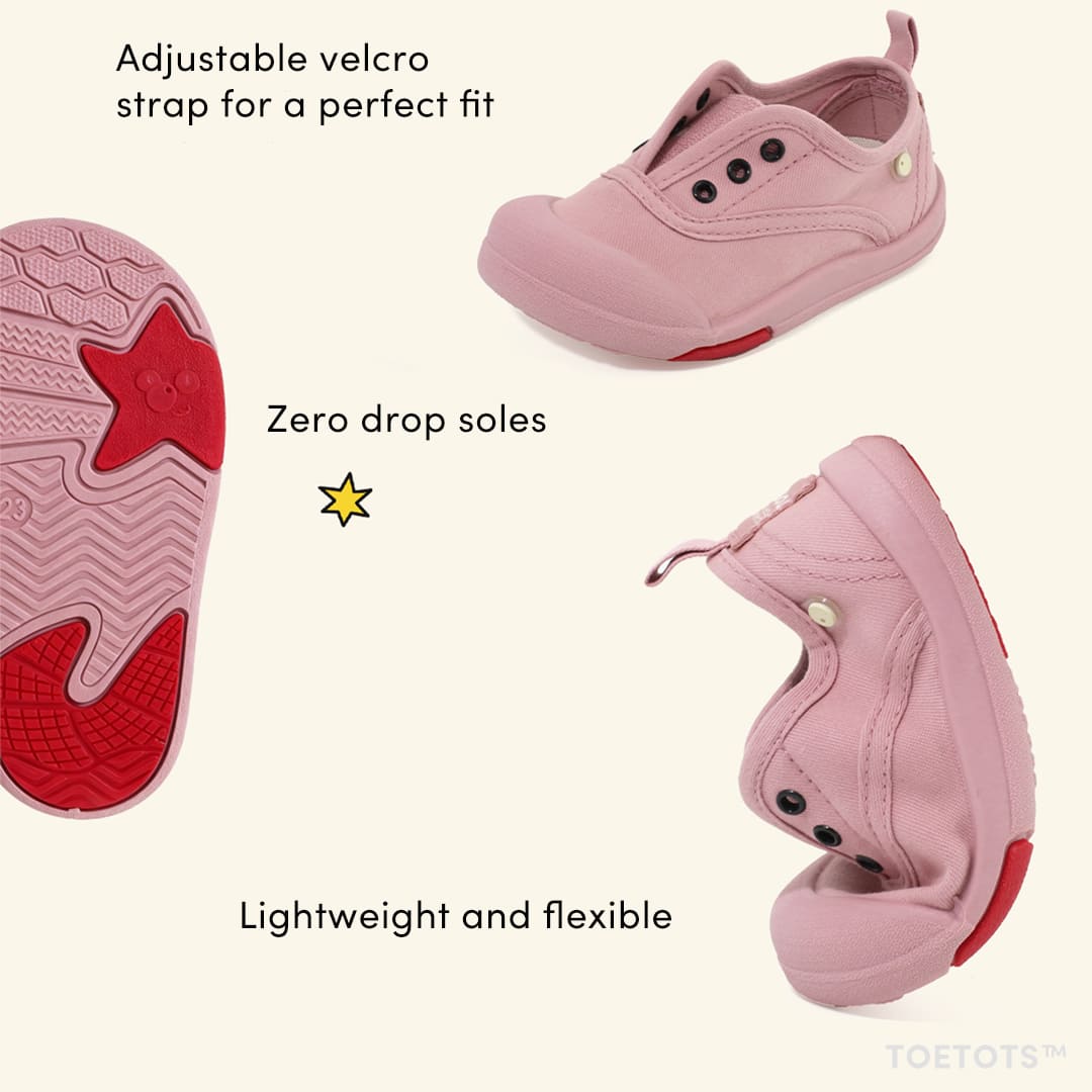Savona Breeze Toddler Sneakers Grey | Lightweight Non-Slip Baby Shoes