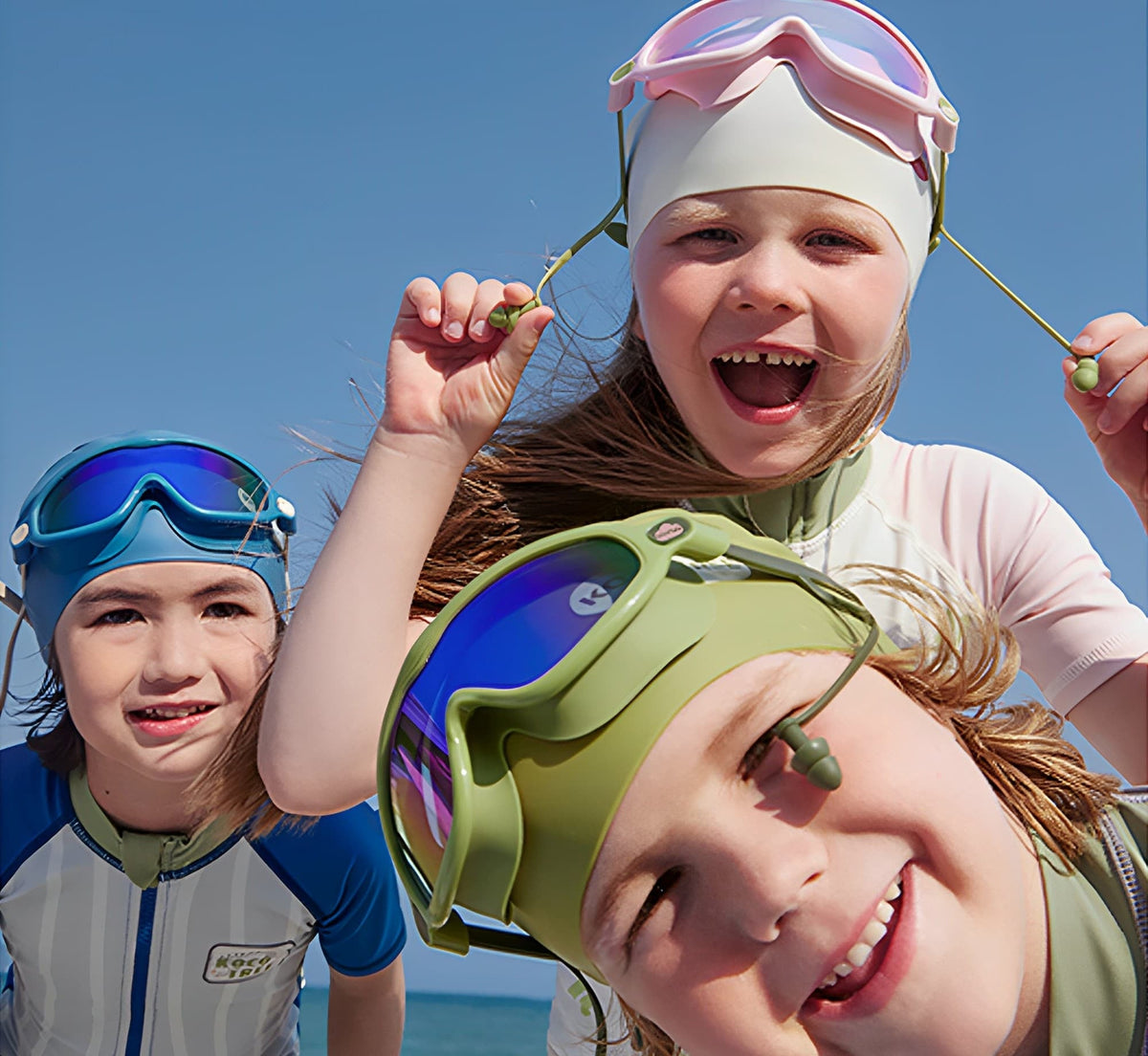 AquaLily Swim Goggles | Comfortable Water Protection for Kids