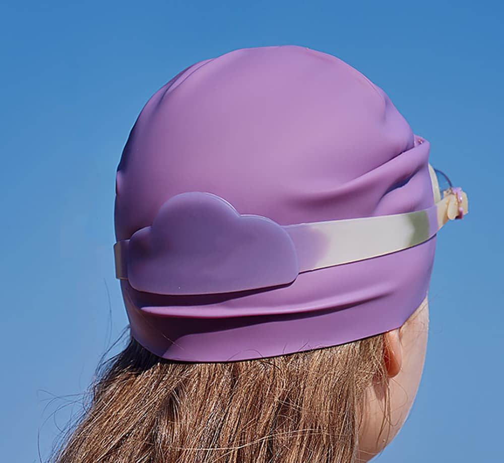 OceanWave Swim Cap | Breathable Water Cap for Toddlers