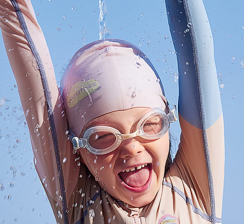 OceanWave Swim Cap | Breathable Water Cap for Toddlers