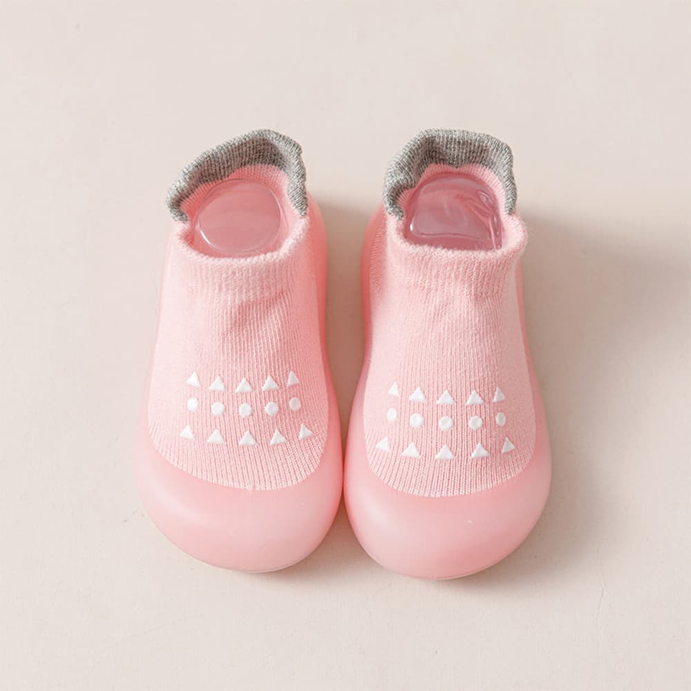 GentleStride Non-Slip Toddler Shoes Grey | Breathable Soft Sole Sneakers