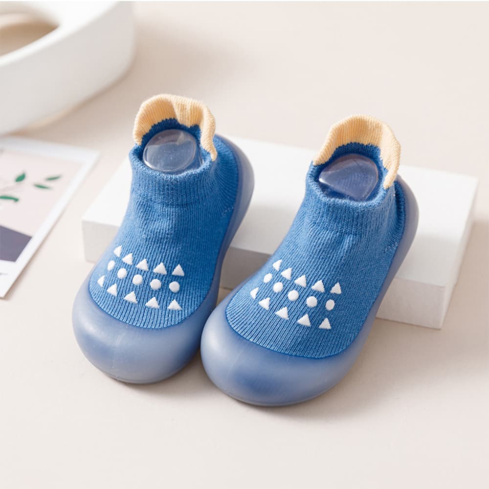 GentleStride Non-Slip Toddler Shoes Grey | Breathable Soft Sole Sneakers