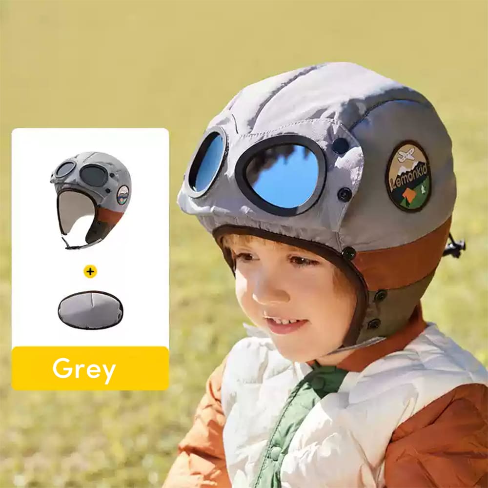 Skyward Breeze Kid Hat Light Blue | Soft Cotton Sun Protection