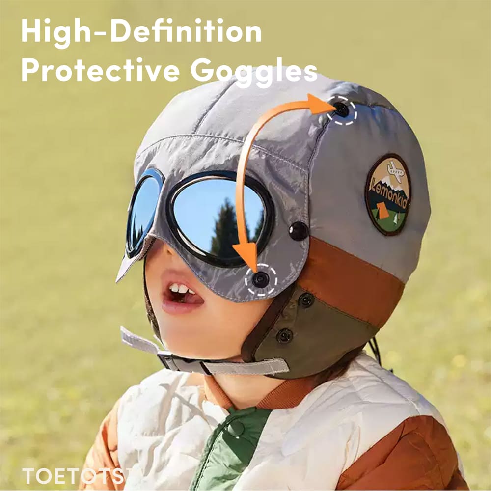 Skyward Breeze Kid Hat Light Blue | Soft Cotton Sun Protection