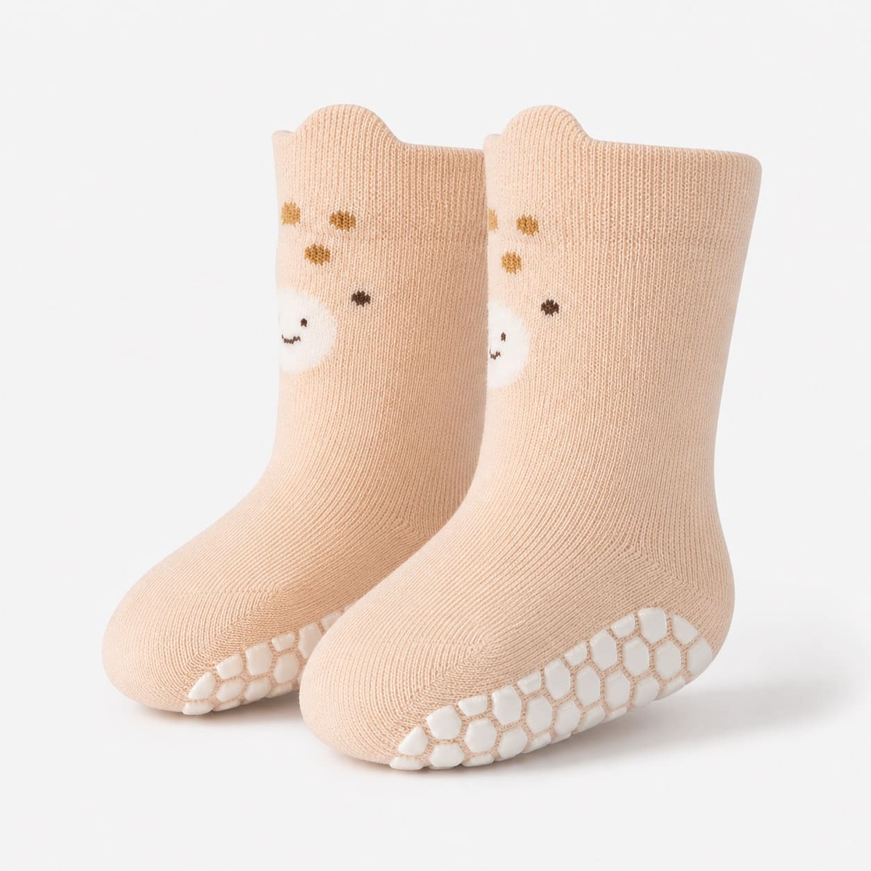 GentleGrip Toddler Socks | Non-Slip Soft Cotton Footwear