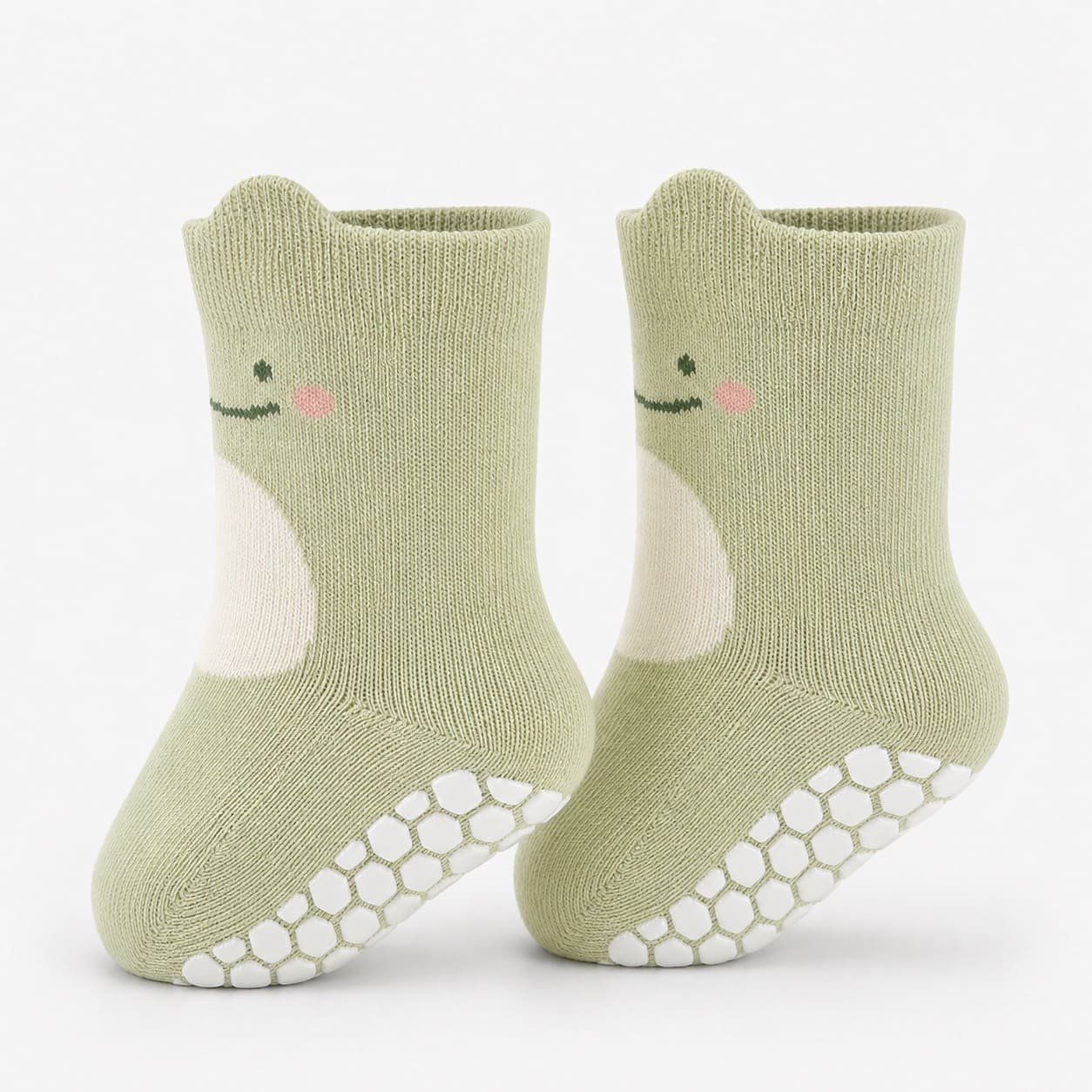 GentleGrip Toddler Socks | Non-Slip Soft Cotton Footwear