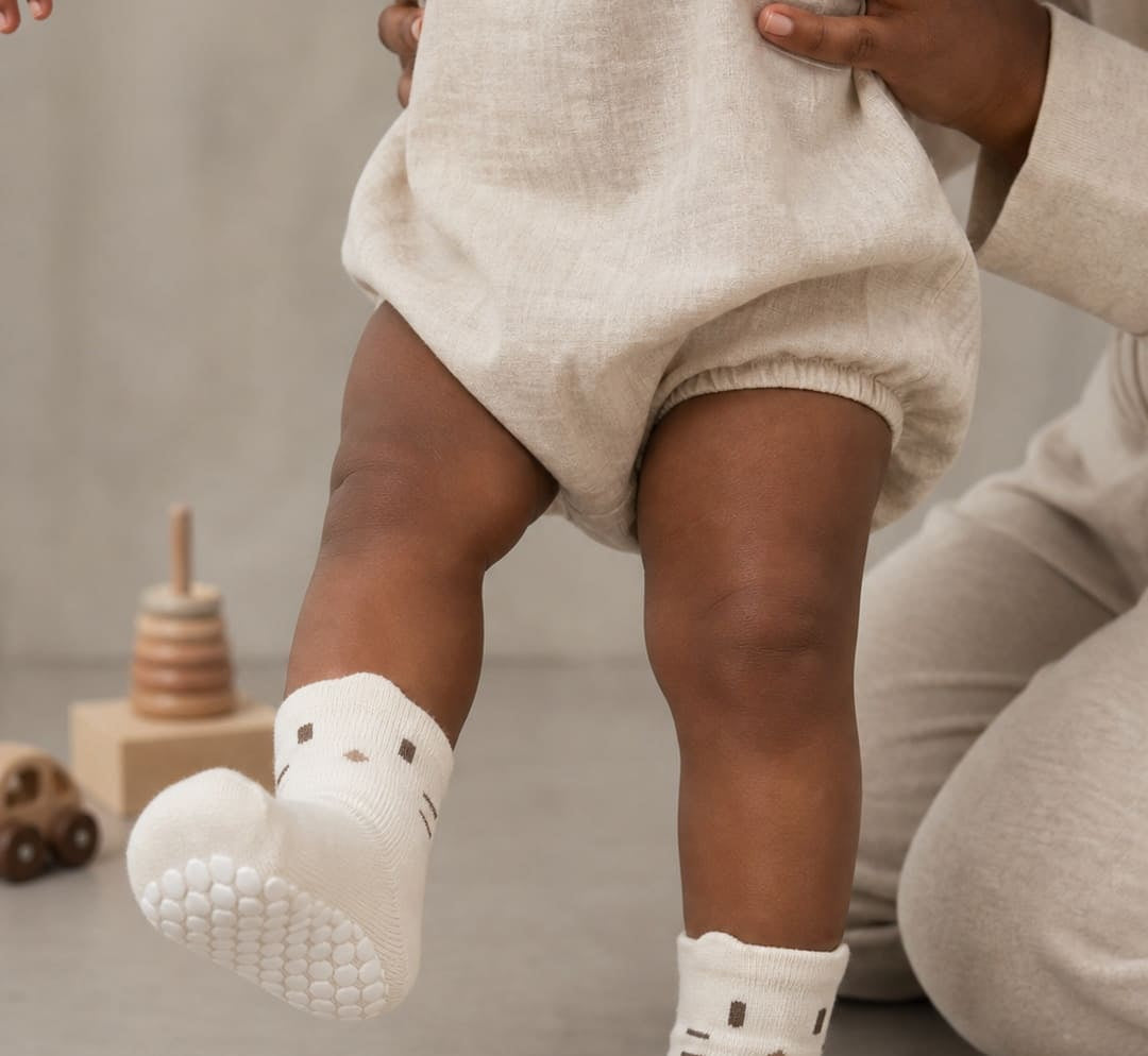 GentleGrip Toddler Socks | Non-Slip Cosy Footwear