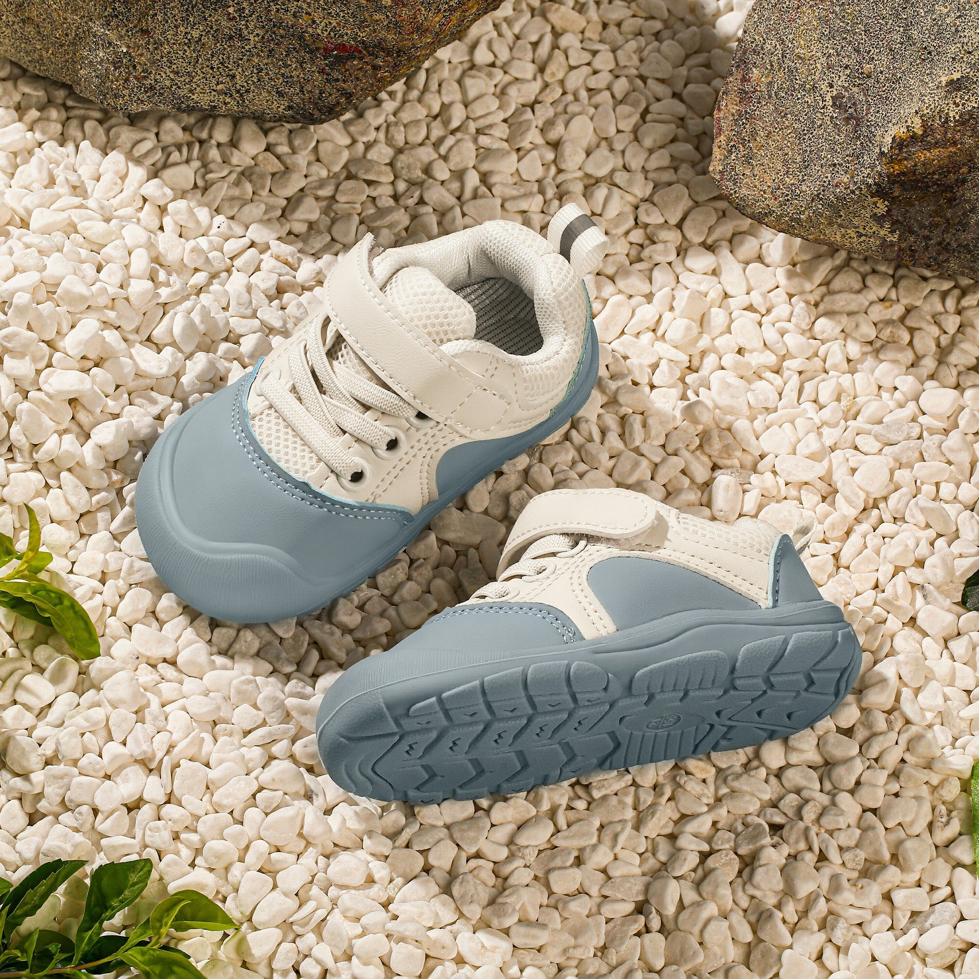 Starlit Stride Baby Sneakers White | Breathable Soft Sole First Walking Shoes
