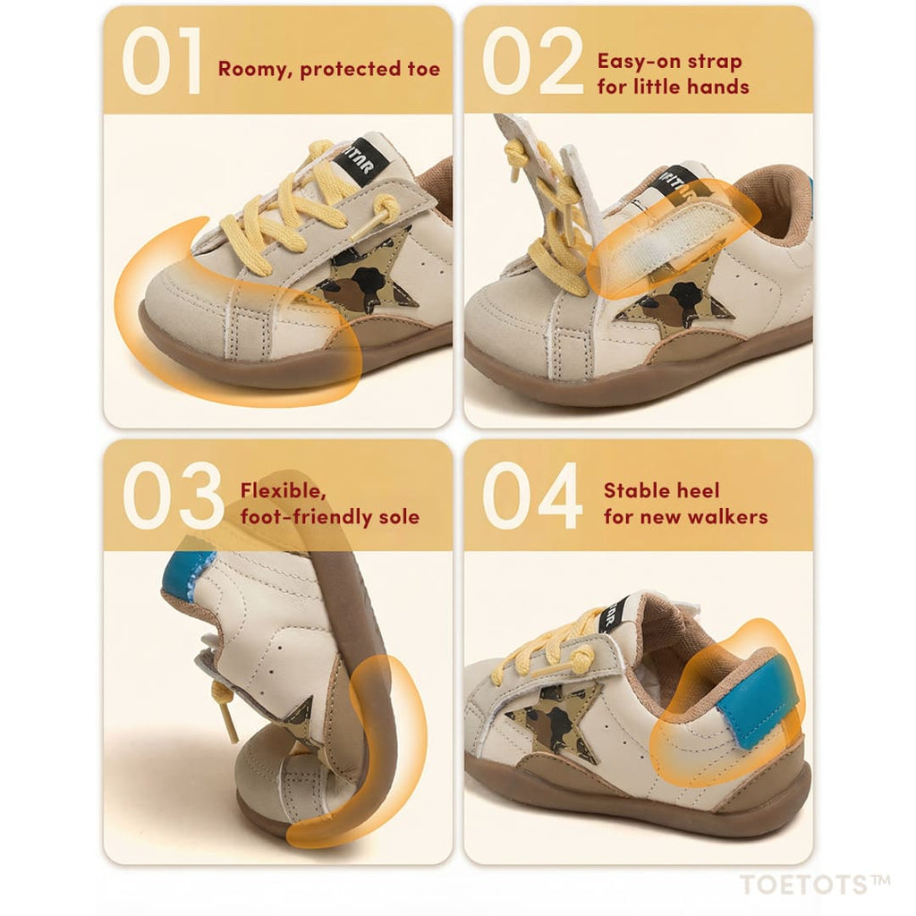 Gentle Breeze Toddler Sneakers | Breathable Soft Sole Shoes