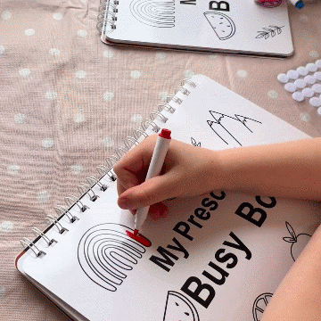 GentlePath Montessori Busy Book | Engaging Learning Activity for Toddlers